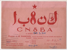 8478- Cartes QSL Non Classés : EA3DN - CN8BA - 1949 - - Altri & Non Classificati