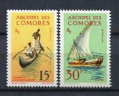 Comores 1964. Yvert 33-34 ** MNH. - Andere & Zonder Classificatie