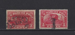 USA: Colis Postaux 3 & 5 Oblit  ( Le 5 Est Train  Postal) - Paketmarken