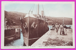 Cpa Quemper Guezennec Goasvilic Bateau Rentrant Aux Ecluses CP 22 Côtes D'Armor Rare Ecluse Proche Pontrieux Le Faouet - Sonstige & Ohne Zuordnung