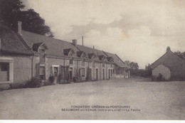 Beaumont-en-Véron  -  Fondation Gréban-de-Pontourny  -  La Ferme -  CPA - Beaumont-la-Ronce