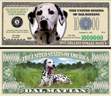 !!! USA - FANTASY NOTE -  DALMATIAN  DOG , 2006 - UNC / SERIES  WOOF - Sonstige & Ohne Zuordnung