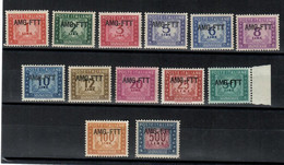 Trieste A 1949/54  Segnatasse / Tax  ( 16/28) - **MNH - Portomarken