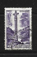 ANDORRE 1955/58 PAYSAGE  YVERT N°148 OBLITERE - Used Stamps