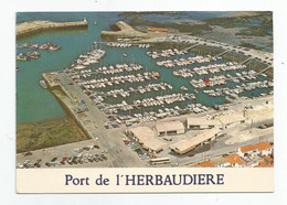 85 Vendée Ile De Noirmoutier Port De L'herbaudière Vue Du Ciel Aérienne Ed Artaud - Ile De Noirmoutier