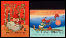 FINLANDIA 2001 - NAVIDAD - NOEL - CHRISTMAS - YVERT Nº 1554/1555** - Unused Stamps