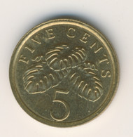 SINGAPORE 2010: 5 Cents, KM 99 - Singapour