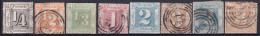 THURN UND TAXIS - ENTRE YT N°20/31 * / (*) / OBLITERES (RARE MAIS NON CERTIFIES) ! QUELQUES DEFAUTS LEGERS - Usados