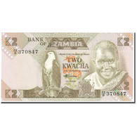 Billet, Zambie, 2 Kwacha, 1986-1988, Undated (1986-88), KM:24c, NEUF - Zambie