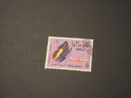 SOMALIA - P.A. 1962 FARFALLA 10 S.- TIMBRATO/USED - Somalia