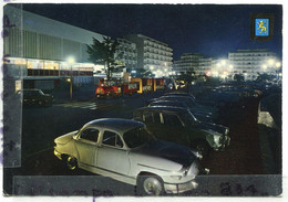 - CANET PLAGE - ( P.-O. ), Vue Nocturne Du Boulevard, Grand Format, Panhard, Petit Train,  Peu Courante, TBE, Scans. - Canet Plage