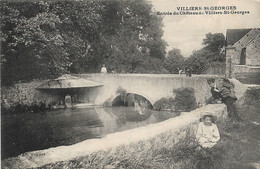 77 - VILLIERS-SAINT-GEORGES - Entrée Du Château - Villiers Saint Georges