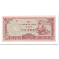 Billet, Birmanie, 10 Rupees, KM:16b, NEUF - Myanmar