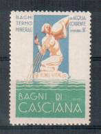 ERRINOFILO 1936 BAGNI DI CASCIANA - Cinderellas