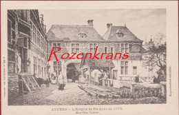 St.-Anna Godshuis Antwerpen Anvers L' Hospice De Ste Anne En 1878 (In Zeer Goede Staat) - Antwerpen