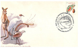 (JJ 18) Australia -  (1 FDC Cover) 1974 - Sir Colin MacKenzie Sanctuary In Healesville (VIC) - Otros & Sin Clasificación