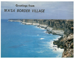 (JJ 19)  Australia - SA/WA - WA'SA Border Village (cliffs) - Autres & Non Classés