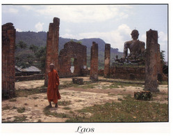 (JJ 20) Laos - Xieng Khouang (temple) - Buddhismus