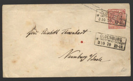 NDP,Ganzsache,Stempel,R3 Oldenburg ... (208) - Postal  Stationery