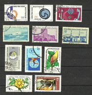 Chypre Turc N°51, 53, 63, 75, 78, 79, 95, 96, 100, 101, 106 Cote 7.80 Euros - Used Stamps