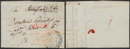 Armée De Napoléon - L. à En-tête "Quartier Général De Rouen" (état-Major) 1 Fructidor An VI + Port Payé Arm D'Angleterre - Army Postmarks (before 1900)