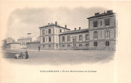 77-COULOMMIERS-ECOLE MUNICIPALE ET COLLEGE - Coulommiers