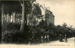 Douarnenez * Route Et Colonie Scolaire Des Quatre Vents * Villageois - Douarnenez