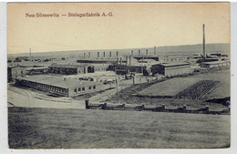 Neusörnewitz - Neu-Sörnewittz - Sachsen - Landkreis Meißen - Steingutfabrik A.-G. - Coswig