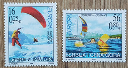Serbie Et Monténégro - YT N°3033, 3034 - EUROPA / Les Vacances - 2004 - Neuf - Serbia