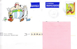 Enveloppe ''Prêt à Poster''-Astérix-ayant Voyagé En 2004 - Prêts-à-poster:  Autres (1995-...)