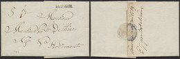 Précurseur - LAC Datée De Louvain (1788) + Obl Linéaire Noir LOUVAIN, Port Rectifié > Hodimont - 1714-1794 (Oostenrijkse Nederlanden)