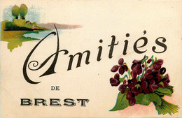 Brest * Amitiés De La Commune * Paillettes - Brest