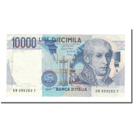 Billet, Italie, 10,000 Lire, 1984, 1984-09-03, KM:112a, TTB+ - 10000 Lire