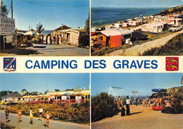 14-VILLERVILLE- MULTIVUES CAMPING DES GRAVES - Villerville