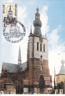 B01-356 FDC 1734 Carte Maximum Tourisme Eglise 3220 Aarschot 02-11-1974 - 1971-1980