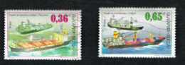BULGARIA - SG 4418.4420  -  2002 NATIONAL TRANSPORTS: SHIPS   -  USED° - Usados