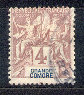 Komoren - Grande Comore 1897 - Michel Nr. 3 O - Usati