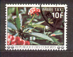 Komoren - Republique Des Comores 1977 - Michel Nr. Portomarken 9 O - Gebruikt