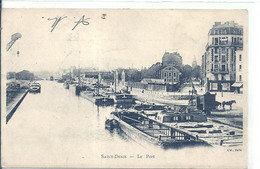 Delcampe - 02 - 2021 - PENICHES - SEINE - 75 - PARIS -  SAINT DENIS - Le Port - Hausboote