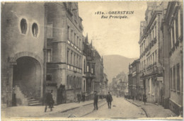 Cp OBERSTEIN - Rue Principale N° 1852 - Idar Oberstein