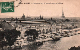CPA - PARIS - Panorama Sur La Nouvelle Gare D'ORSAY ... - Edition CM. - Stations, Underground