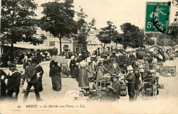 Brest * Le Marché Aux Puces * Marchands Foire * Café De La Paix - Brest