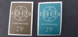 LUXEMBOURG EUROPA VARIETES  NEUFS XX.SUPERBES.¹ - Errors & Oddities