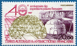 Terres Australes Et Antarctiques Françaises (TAAF) -  40e Anniversaire Des Expéditions Polaires Françaises - Airmail