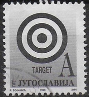 YUGOSLAVIA  -1999 - BERSAGLIO - USATO  (YVERT 2762 - MICHEL 2906) - Gebruikt
