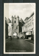 1953 Bergen Op Zoom  - Lieve Vrouwenpoort - Kaart Naar Belgie - Uitg. Fa. Roosenboom - Bakkerij - Bergen Op Zoom