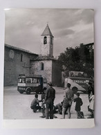 Photo Léo Mirkine - Nice  -Tournage Film - Rassemblement - Gondolo - Fourgons Publicitaires Citroën- 1950? - Albums & Collections