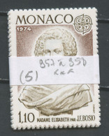 Monaco Lot 1974 Y&T N°957 à 958 - Michel N°1114 à 1115 *** - EUROPA - Lot De 5 Séries - Collections, Lots & Séries