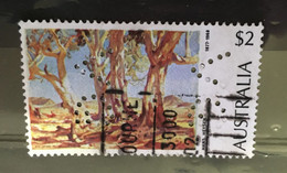 (stamps 24/2/2021)  Australia Stamps Used $ 2.00 - Perforés / Perfins - Perfins