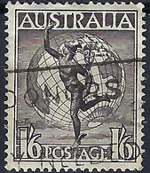 AUSTRALIE Poste Aérienne 1949: Le Y&T 7 Obl. - Used Stamps